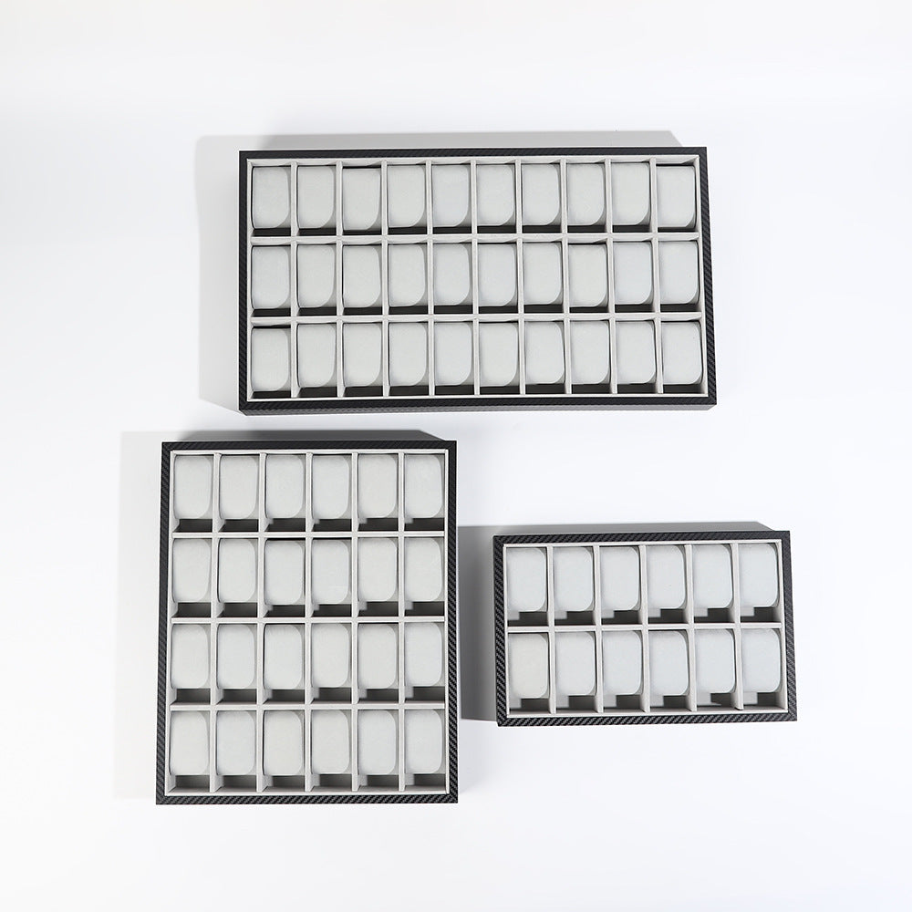 A Watch Storage Box 24-digit Watch Box Premium Watch Bracelet Jewelry Display Disk