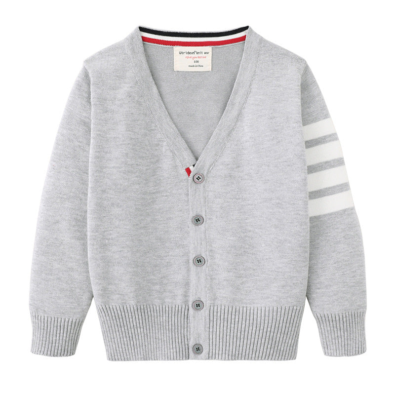 A children's knitted jacket