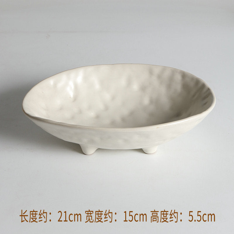 A ceramic handmade tableware