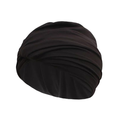 A korean new swim cap women's long hair fashion adult beach hat oversized bula head ladies hot spring swimming cap