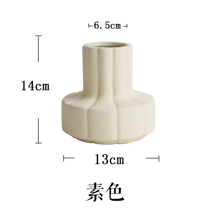 A ceramic vase ornament