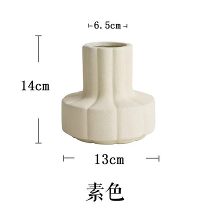 A ceramic vase ornament