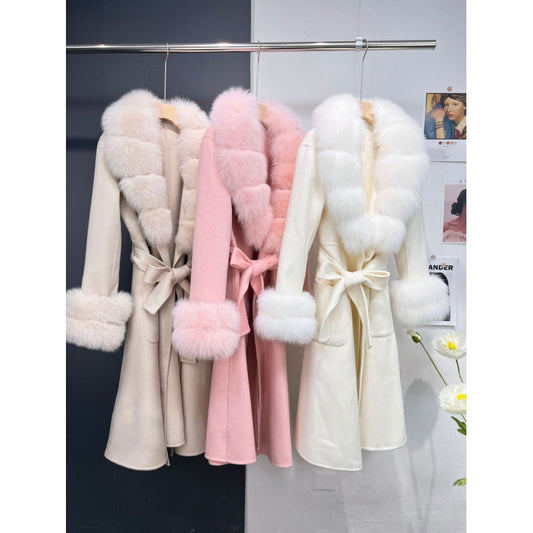 A fur coat
