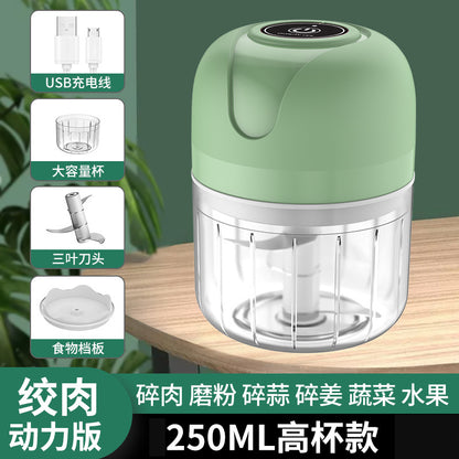 A Electric garlic masher, garlic press, complementary food cooking machine
