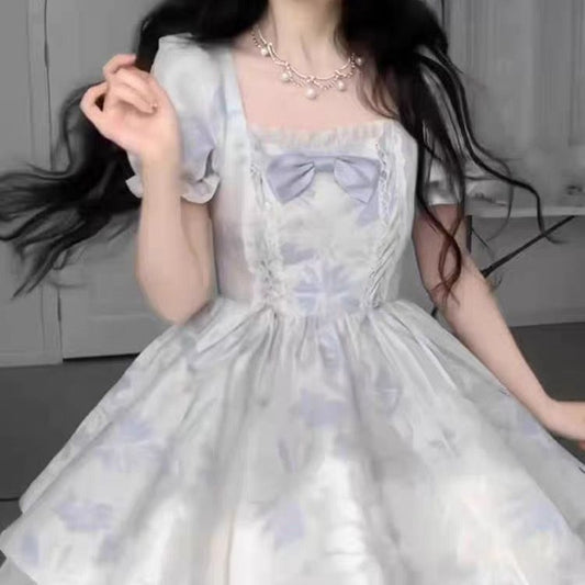 P new French princess on the run blue jacquard tutu