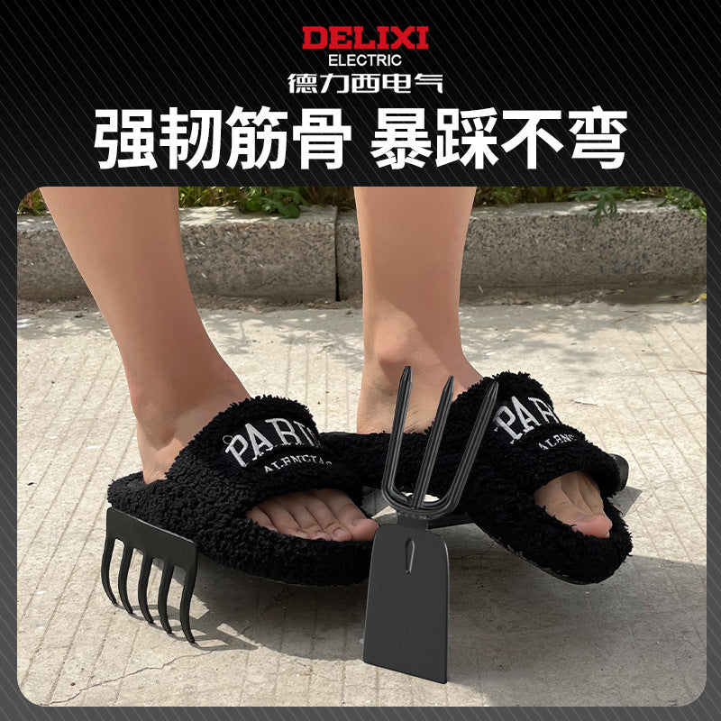 A Gardening tools, small shovels, growing vegetables, growing flowers, household shovels, beach catching sea tools, three-piece set