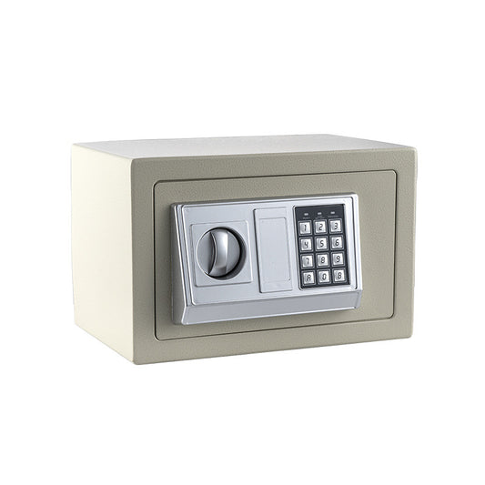 A safe box electronic code mechanical key