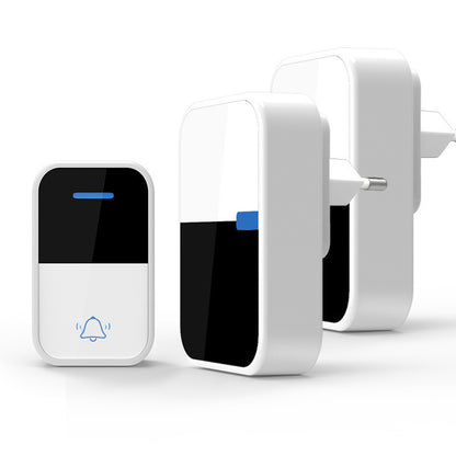 A new self-generating household wireless electronic doorbell four-level large volume waterproof wiring-free one-to-two electronic call