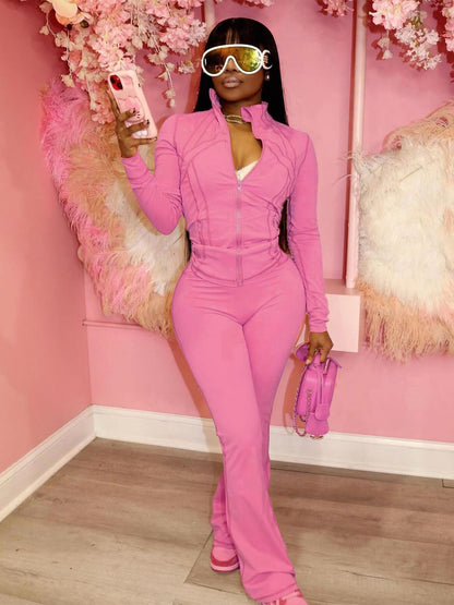 A Sports Long Sleeve Suit