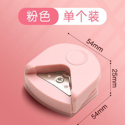 A fillet R4 chamfer paper cardboard photo fillet plastic sealing film fillet card right angle sharp corner cutter