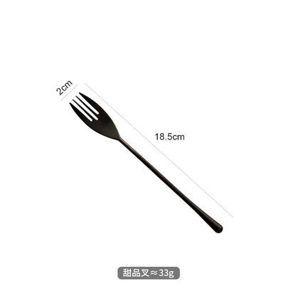 A retro old black tableware set