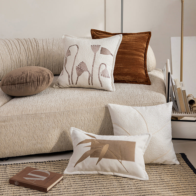 A pillow throw pillow