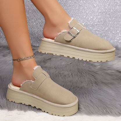 A plush slipper