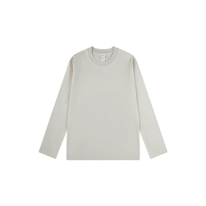 A cotton long-sleeved top