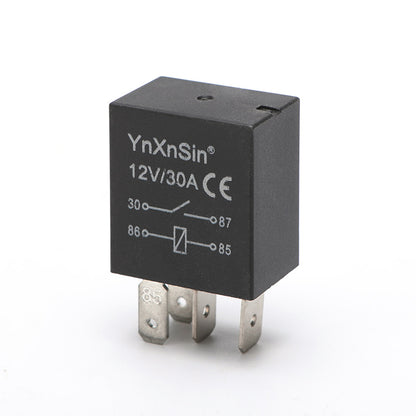 Automotive relay 12V24V30A universal high current four-legged five-legged relay air conditioner oil pump