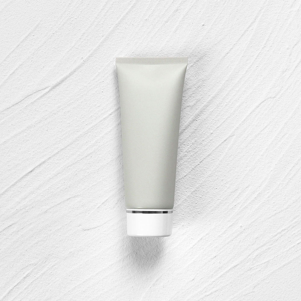 A100g grey matte cosmetic hose plastic extruded empty bottle inverted bottle PE Morandi color - Mixbatch