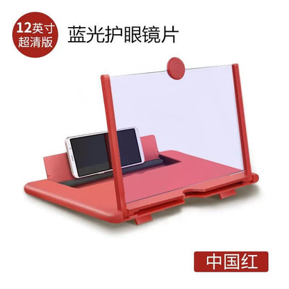 A mobile phone desktop screen amplifier