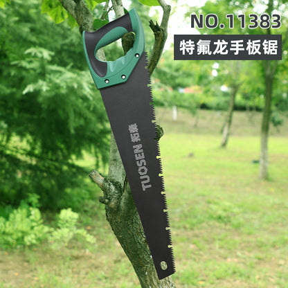 拓森五金工具特氟龙手板锯多功能折叠锯木工手锯果树修枝园林锯子