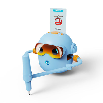 A automatic painting robot children's enlightenment toy