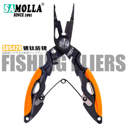 A Mini Fishing Pliers – Stainless Steel Head with Key Ring
