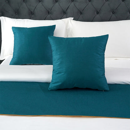 A hotel bedside towel decoration