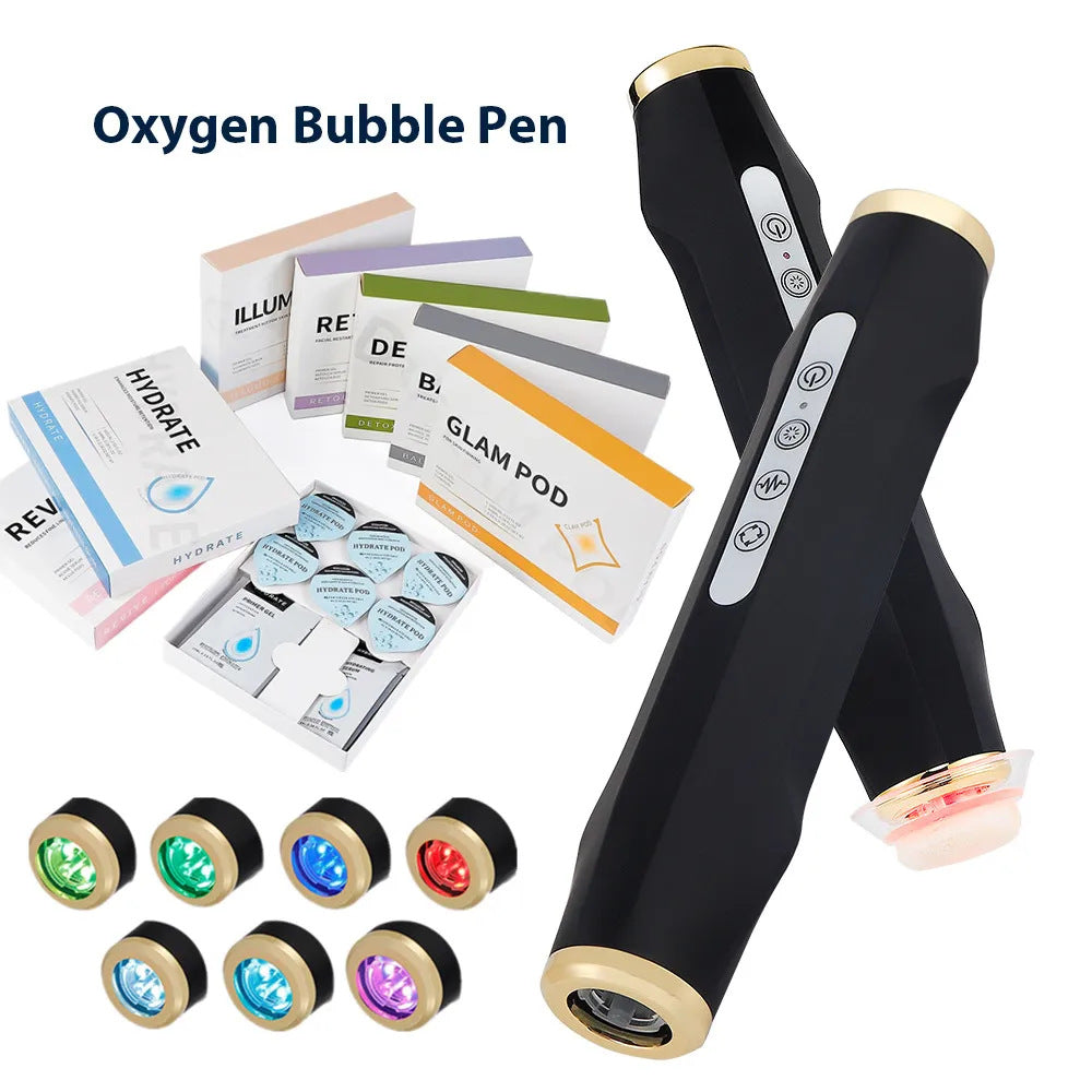 A Rejuvenating Oxygen Bubble Rejuvenating Instrument Active Water Moisturizing Rejuvenating Oxygen Bubble Rejuvenating Instrument Handheld Household Cleaning and Rejuvenating Instrument