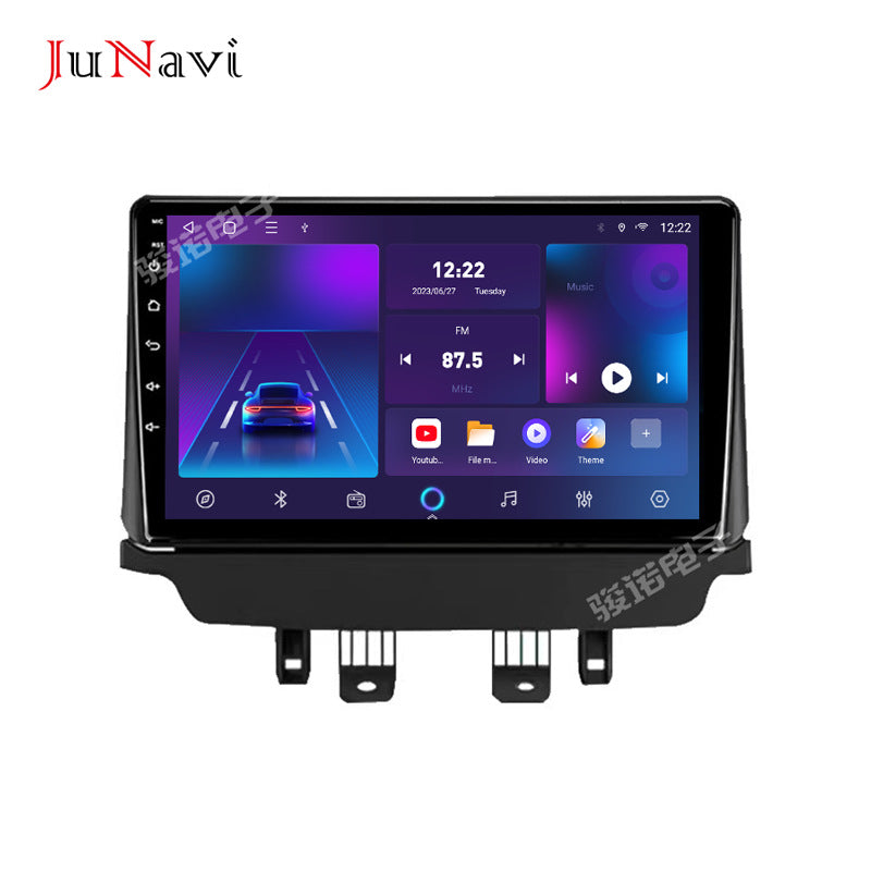 A Compatible with Mazda CX-3/2 2014–2019 Android Large Screen In-Car Central Navigation with Bluetooth and Wireless CarPlay