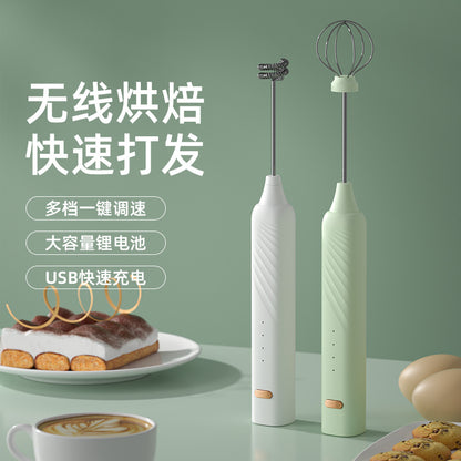 A Electric milk frother Electric whipping mixer