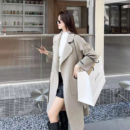 A long winter coat