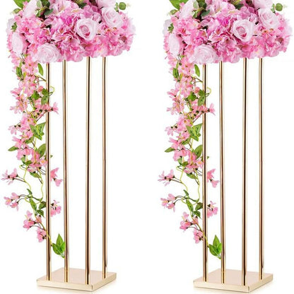 A box wrought iron flower stand