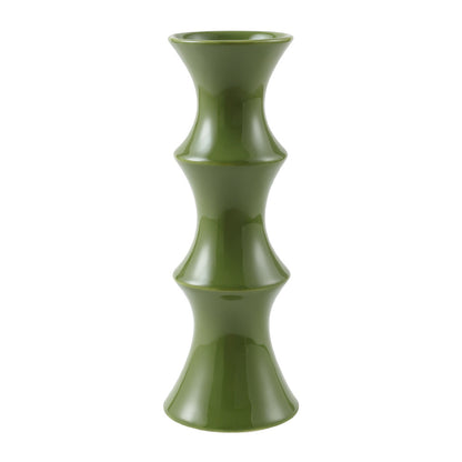 A new retro ceramic vase, high-end ornament ins wind New Year's red medieval high-value hydroponic vase