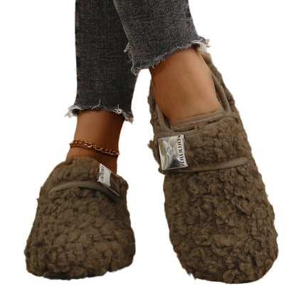 A plush shoe
