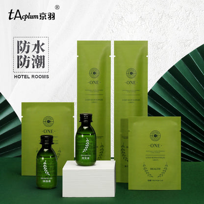Hotel Supplies Disposable Washing Toothbrush Toothpaste Set High-end Hotel Homestay Special Toothware