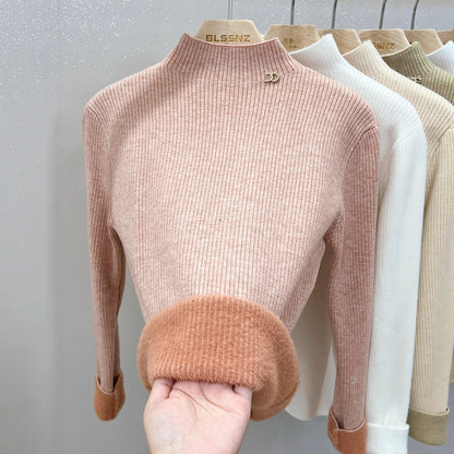 A Knitted sweater thermal top