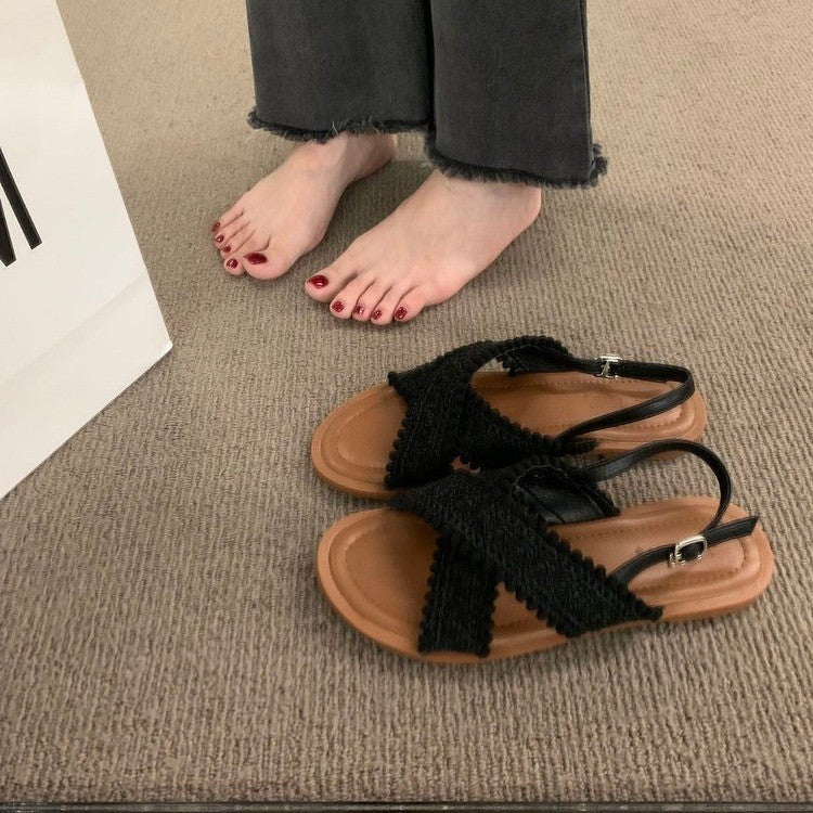 A women's shoes summer beach sandals