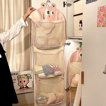 P underwear socks storage net bag