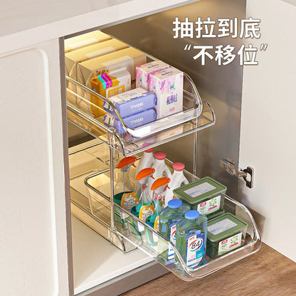 P Kitchen Shelf Storage Layered Rack