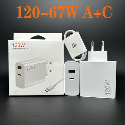 A 67W 120W European Charger