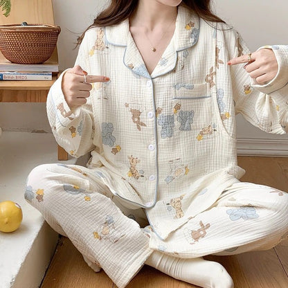 P Loose Maternity & Nursing Clothing Set