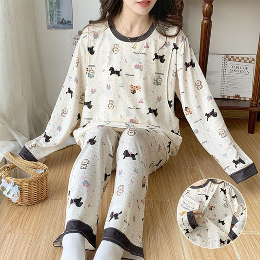 P Loose Maternity & Nursing Clothing Set