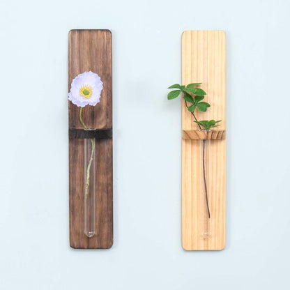 P Log Flowers Dried Flower Arranger Hydroponic Glass Test Tube Vase