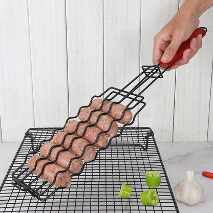 P sausage grilled mesh stainless steel clip