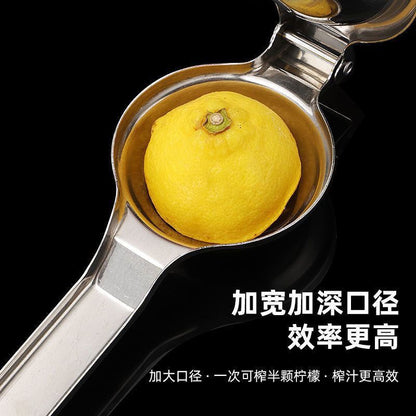 Stainless steel portable household fruit manual juicer lemon juice orange juice squeezing artifact special hand juicer - Mixbatch