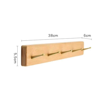 P black walnut hat rack
