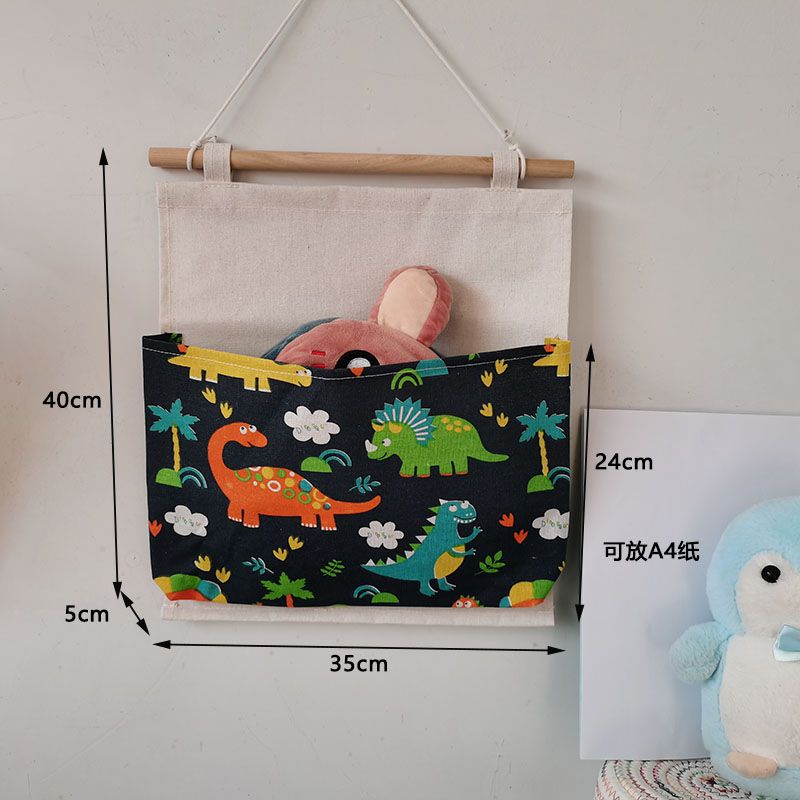 P cotton and linen storage bag