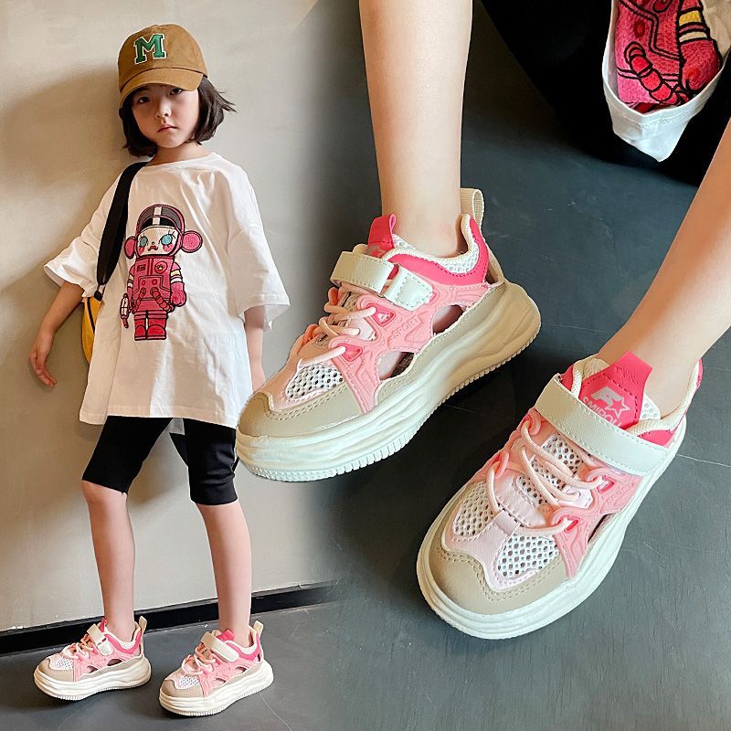 P Boys and Girls New Summer Shoes Spring Shoes Sneakers Boys and Girls Baby Shoes Spring and Autumn