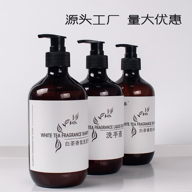P white tea scented shampoo shower gel