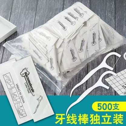 P Independent packaging floss