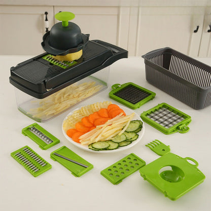 A multifunctional vegetable cutter