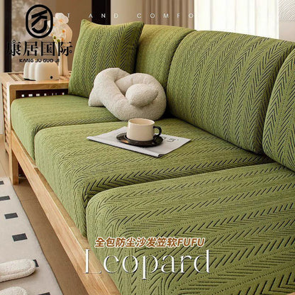 P sofa cover universal all-inclusive durable anti-cat scratch all-season universal solid wood sofa cover high elastic sofa cover